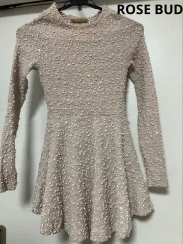 ROSEBUD 로즈버드 번브리즈 긴팔 미니 타이트 원피스 플레어