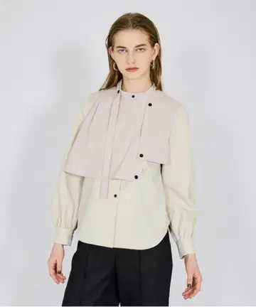 유나이티드 도쿄 하프 타이 블라우스 UNITED TOKYO