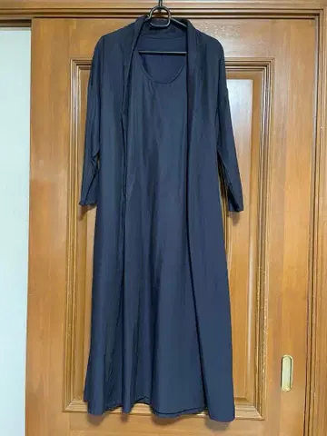 MARMARI 롱 원피스 다크 네이비