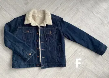 [ 최종 가격 ] F 사이즈 차오패닉 보아 다크 블루 데님 자켓