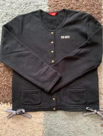 귀여운 핑크하우스 가디건