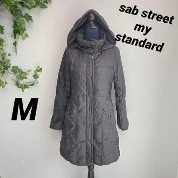 [ sab street ] 서브 스트리트 다운 코트 자켓 M 블랙 경량