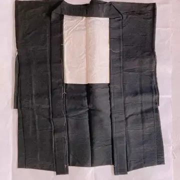 새상품급 기모노 예복 블랙 겉옷 길상 문양 블랙 겉옷 순수 실크