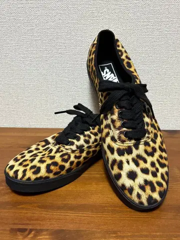 VANS 스니커즈 레오파드 무늬 28cm