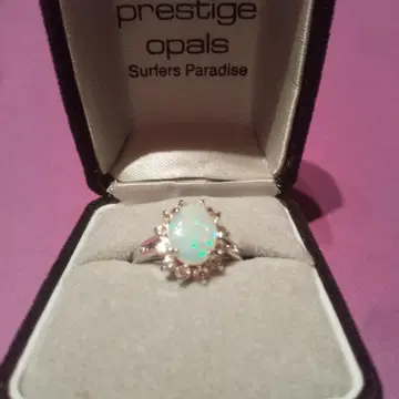 호주 오팔 반지
