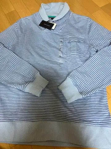 새상품 남성용 L 타미힐피거 풀오버 트레이닝복 보더