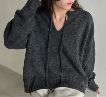 CAPRICIEUX LE'MAGE 모찌후와 2WAY 스키퍼 니트