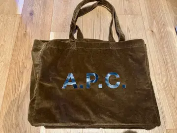 A.P.C. 코듀로이 토트백
