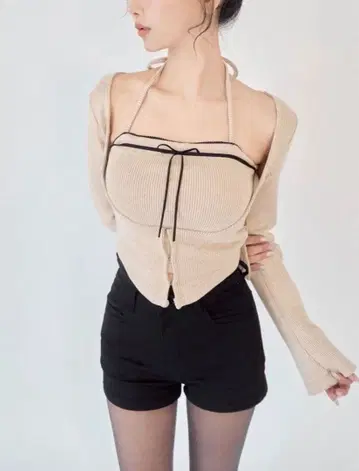 yilon 이론 코르셋 디자인 레이어드 탑스