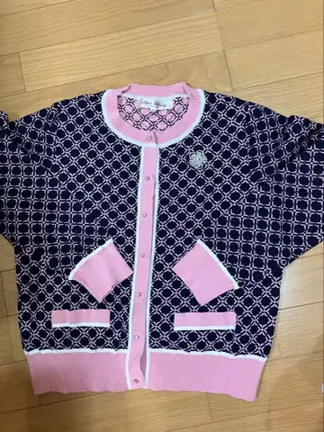 슈퍼 뷰티 42 L 가디건 볼레로 핑크