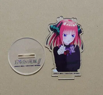 나카노 니노 5등분의 신부 아크릴 스탠드 나가사키 카스테라 콜라보