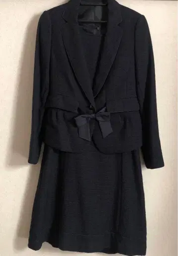 네이비 자켓과 원피스 세트 11호