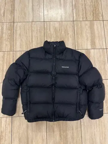 thisisneverthat 블랙 다운 자켓