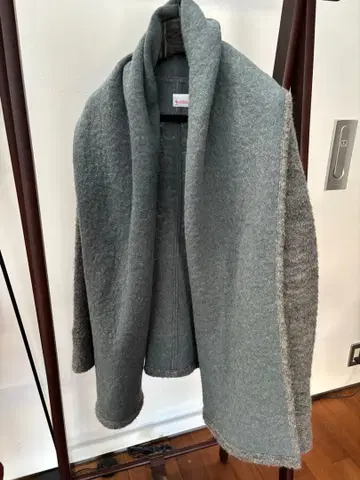 sa-rah 로브 자켓 모자 가을 울