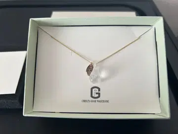 지브리 파크 대창고 나뭇잎 작은 토토로 토토로 목걸이 투명 HARIO