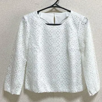 레리안 7부 소매 레이스 블라우스 S 사이즈 가을~봄
