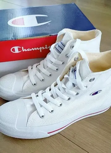 Champion 하이컷 스니커즈 23cm