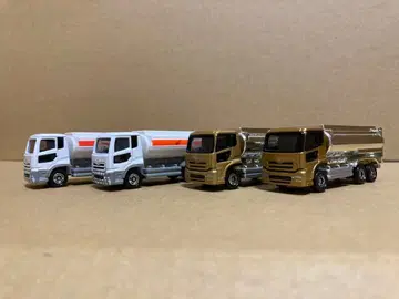 쿠온 ENEOS 도금 탱크로리 미니카 4대 세트