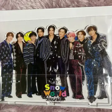 미개봉 SnowMan SnowWorld 아크릴 스탠드 일괄 아크릴 스탠드