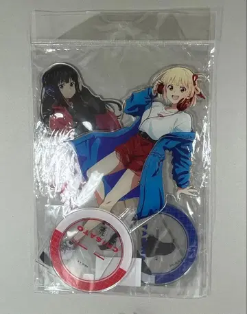 미개봉 [리코리스 리코일] 사복ver. 특대형 아크릴 스탠드 타워 레코드