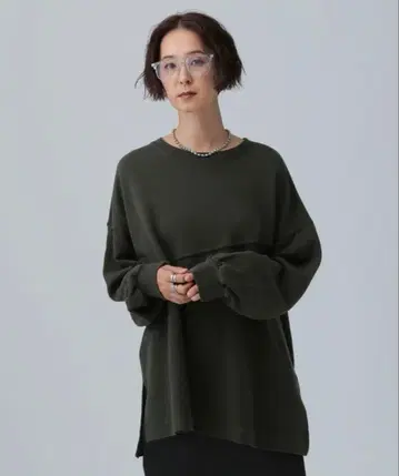 LEPSIM 로고 패치 리메이크 쭈리 풀오버