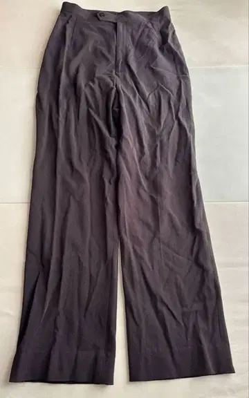 모가 MOGA 짙은 갈색 브라운 팬츠 롱팬츠 슬랙스