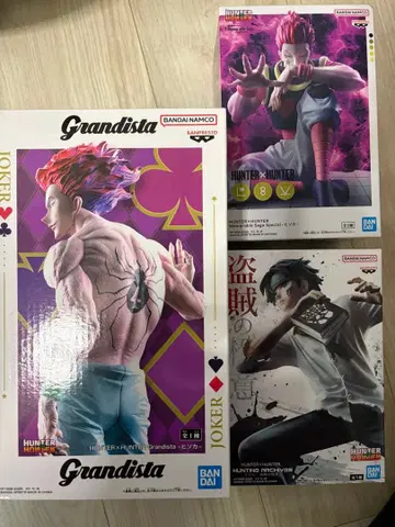 HUNTER x HUNTER 피규어 클로로 히소카 그란디스타 3개 세트