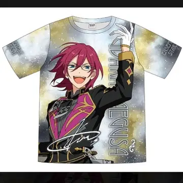 앙스타 사에구사 이바라 풀 그래픽 T셔츠