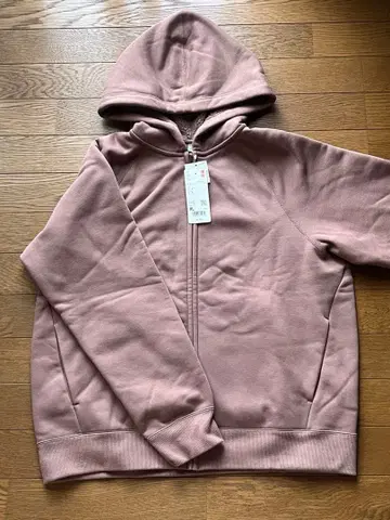 UNIQLO 보아 맨투맨 풀 집업 후드티 XL