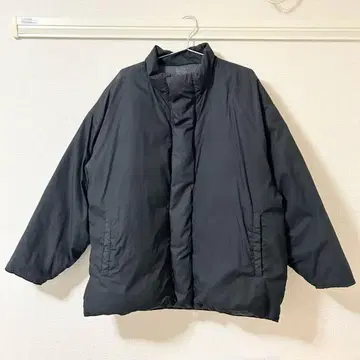 무인양품 고밀도 직조 발수 다운 자켓 L~XL 블랙