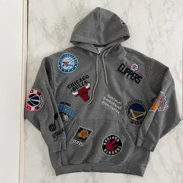 프릭스스토어 NBA 농구 맨투맨 후드티 긴팔 와펜 후드