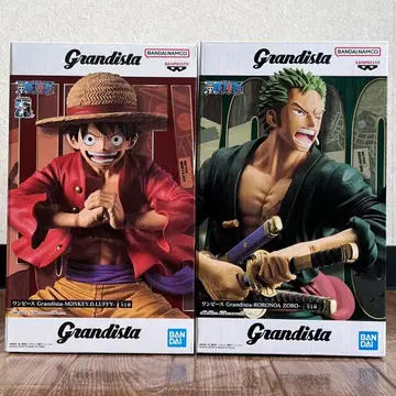 [ 미개봉 ] ONE PIECE Grandista 루피 & 조로 피규어