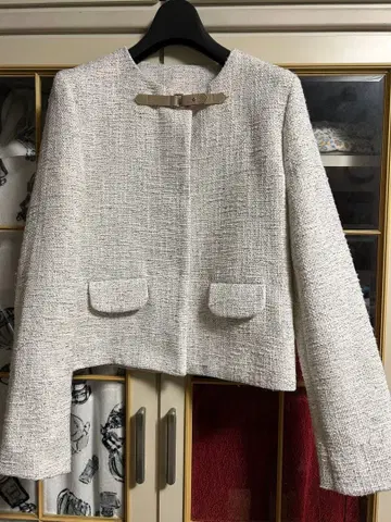 노카라 트위드 자켓