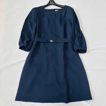 새상품급 anySIS 원피스 벨트 레이스 시스루 빅 사이즈