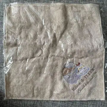 Maison de FLEUR 자수 타월 약 34cm x 34cm