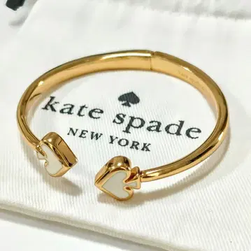 5668#1206 케이트 스페이드/골드 컬러 하트 뱅글 1130