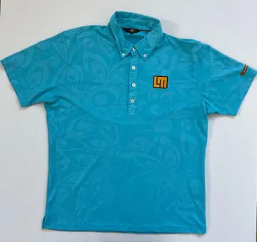 LOUDMOUTH 라우드마우스 골프 의류 피케 셔츠 블루 LL