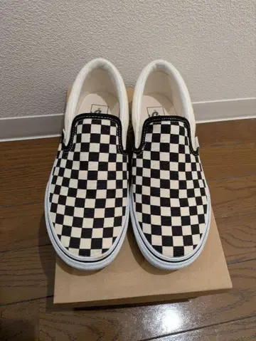 VANS 슬립온 체커
