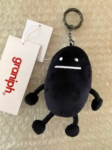 뷰티풀 섀도우 미니 참 봉제 인형 그라니프 블랙 블랙