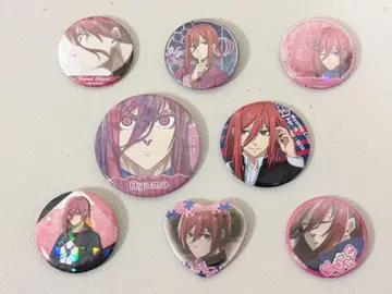 [ 8개 세트 ] 블루 록 치기리 효마 캔뱃지 묶음 판매 핀배지