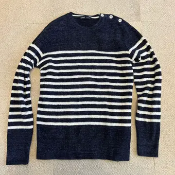 SHIPS COLORS 스트라이프 니트 스웨터 L