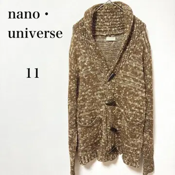 나노 유니버스 숄카라 가디건 11 토글 버튼 포함 얇은
