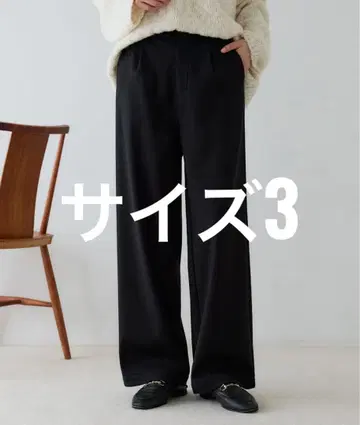 crewre 개버 플리스 웜 슬랙스 사이즈 3