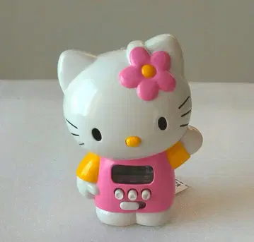 [미사용품] 헬로키티 말하는 알람 시계 세이코 레트로 레어