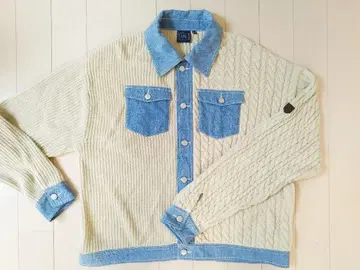 ROMANTICCROWN 니트 가디건 자켓 한국 아이돌