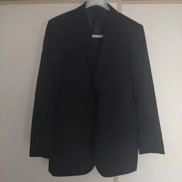 유니클로 네이비 울 테일러드 자켓