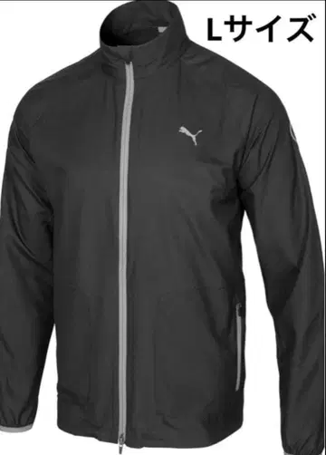 [레어 한정판] 벤츠 푸마 PUMA 아우터 저지 골프 블랙