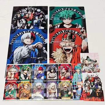 나의 히어로 아카데미아 히로아카 최강 점프 부록 파일 컴플리트