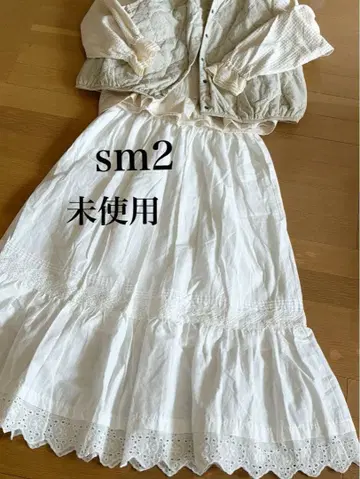 완판 미사용 사만사 모스모스 핀턱 레이스 스커트 페티코트