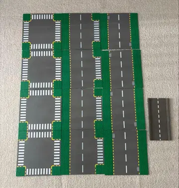 LEGO 레고 도로 기판 도로 플레이트 13개 세트